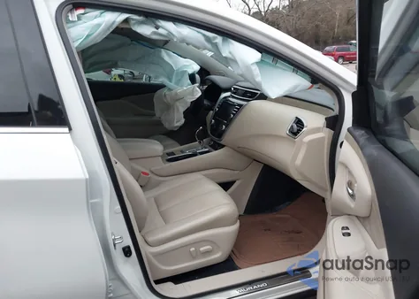 2019 Nissan Murano Sl z USA, uszkodzony, nr VIN 5N1AZ2MJ7KN116192